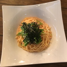 明太子のクリームパスタ