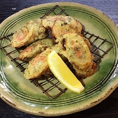 明太子ちくわの磯辺揚げ/砂肝の唐揚げ