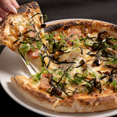 和風だし醤油のPIZZA（カジュアルサイズ：約19cm、パーティーサイズ：約27cm）