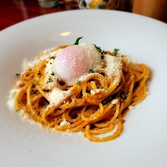 半熟玉子のボロネーゼソース