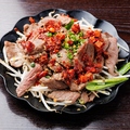 料理メニュー写真&nbsp;名物ラムの特製スパイス炒めジンギスカン仕立て