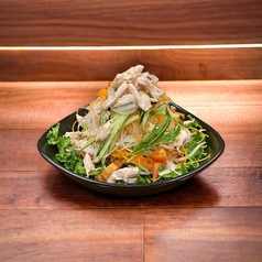 ブロッケン名物ヘルシー野菜サラダ/大根と鶏ささみのサラダ