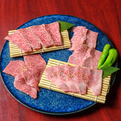 黒毛和牛 4種盛り &nbsp;(2～3人前)