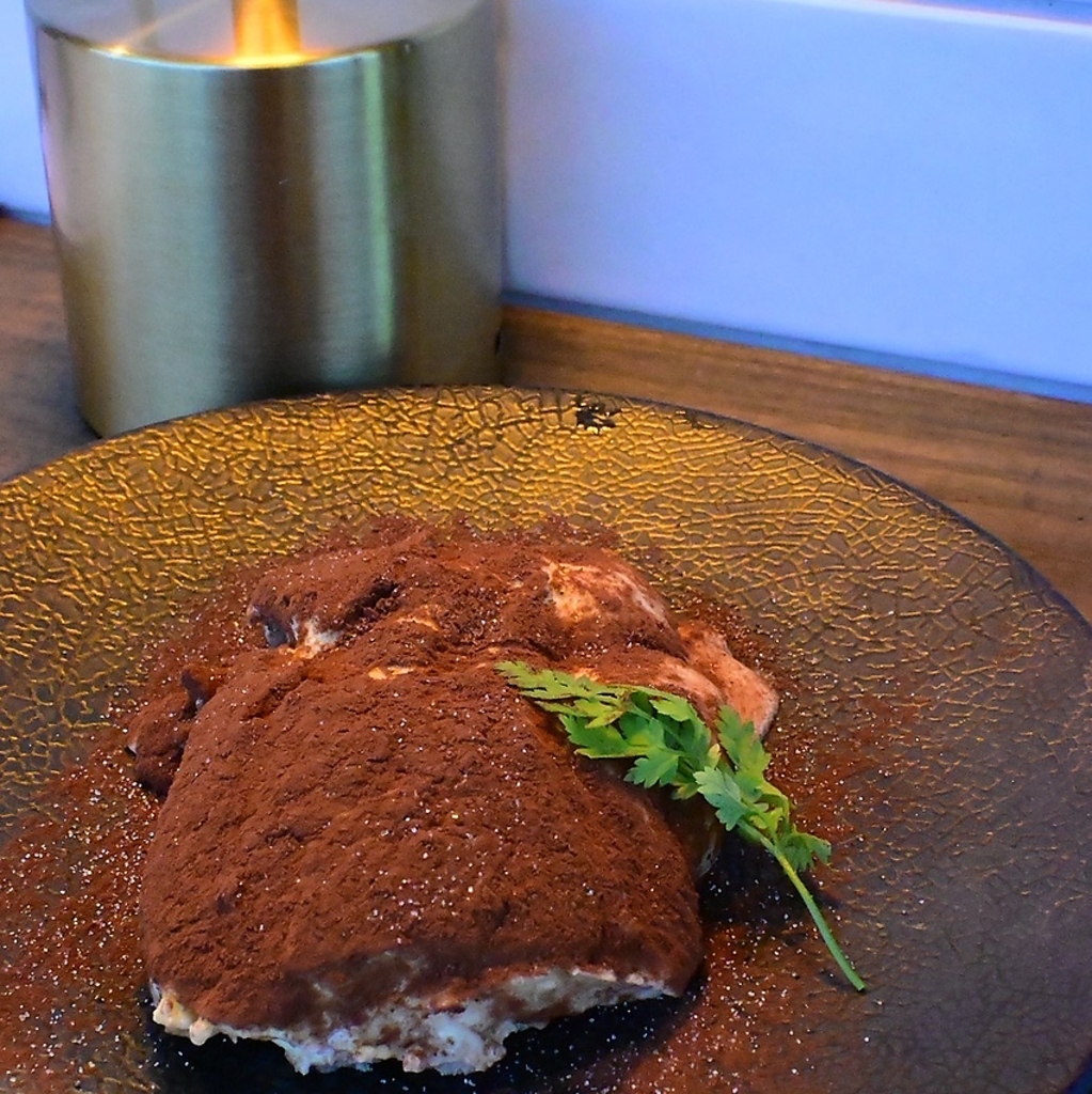 自家製のティラミス