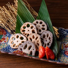 焼きれんこんトリュフ塩