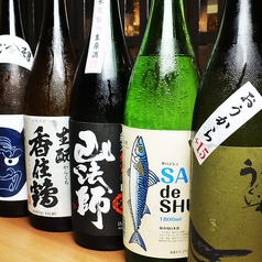 こだわりの日本酒&焼酎がずらり！