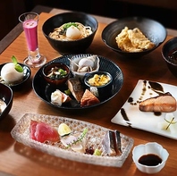 名物≪焼胡麻豆腐≫を楽しめるおまかせコースメニュー