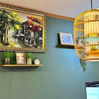 本場ベトナム×ヨーロピアンテイストが魅力の店内♪