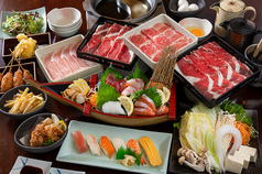 しゃぶしゃぶ清水 山口宇部店のコース写真