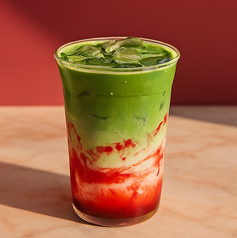 D2.苺抹茶ミルク