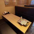 4名様のテーブル。リニューアルに伴いおしゃれに一新！！お早めにご予約ください。