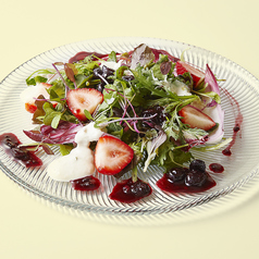 ベリーベリーのベジサラダ 豆腐ヨーグルトドレッシング【VEGAN】