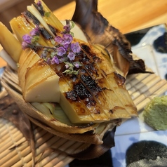 早堀り筍 炭火焼き