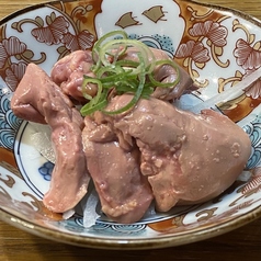 しっとり鶏レバーポン酢