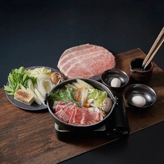 博多和牛のすき焼き