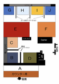 店内の見取り図です。