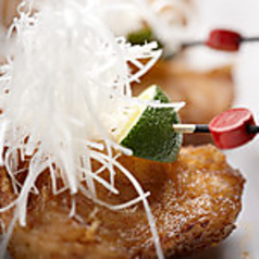 魚の唐揚げ 自家製醤油煮込み