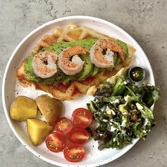 Avocado Shrimp Plate