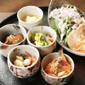 料理メニュー写真&nbsp;【Les Liensコースランチ 前菜小鉢盛り合わせ】