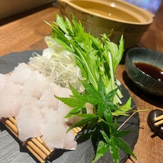 【夏季限定】ハモのしゃぶしゃぶ