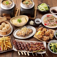 とりどーるのおすすめメニューを堪能できる宴会コース！