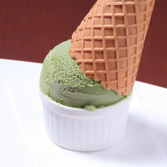 八女抹茶アイスクリーム