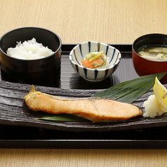 銀鮭焼魚定食