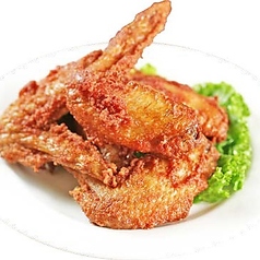 手羽先揚げ/トマトサラダ