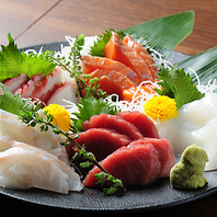 鮮度が自慢★旬を味わう極上のお刺身と海の幸♪