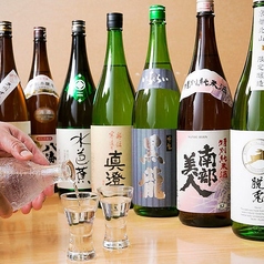 店長が吟味を重ねたこだわり地酒