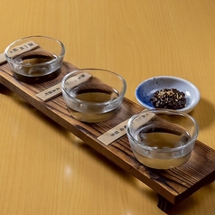 岡山地酒 3種飲み比べセット(そば味噌付)