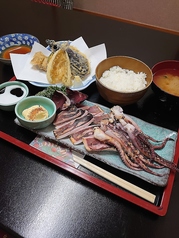 自家製 イカ一夜干し御膳