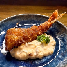 特製タルタルのエビフライ
