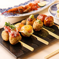 料理メニュー写真&nbsp;鶏つくね3種盛り