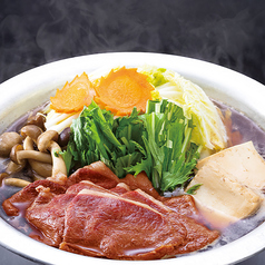 蝦夷鹿のすき焼き鍋 (1人前)