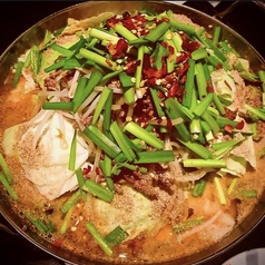 平和楼の水餃子なべ