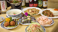 タイレストラン メコンのコース写真