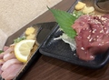 料理メニュー写真&nbsp;鶏刺し/胆造り
