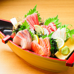 海鮮5種舟盛り合わせ