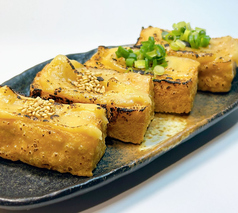厚揚げ豆腐の西京味噌焼き