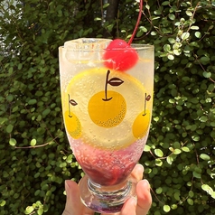 セミドライフルーツソーダ