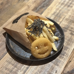 塩昆布フライドポテト