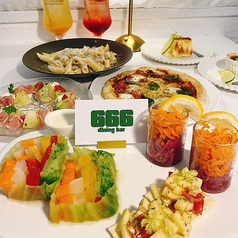 ダイニング666 むむむのコース写真