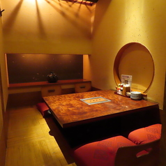 4名様～ご利用可能掘りごたつ席。