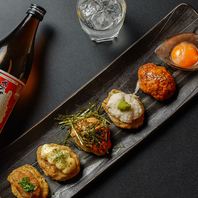 わび助オリジナル！自慢の自家製つくねを様々な味わいで