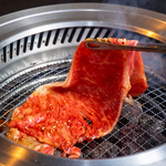 大長今名物！『焼しゃぶ』をトアロード店でも楽しめます。お口の中でとろけます。