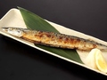 料理メニュー写真&nbsp;【数量限定】生秋刀魚の炭火塩焼き