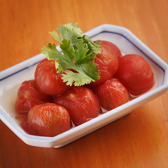 杏露酒トマト