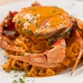 料理メニュー写真&nbsp;【冬季限定】ワタリガニのトマトクリーム/フィットチーネ