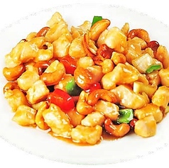 鶏肉とカシューナッツ炒め/回鍋肉